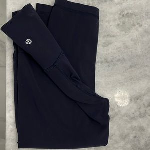 Lululemon align crops navy blue size 6